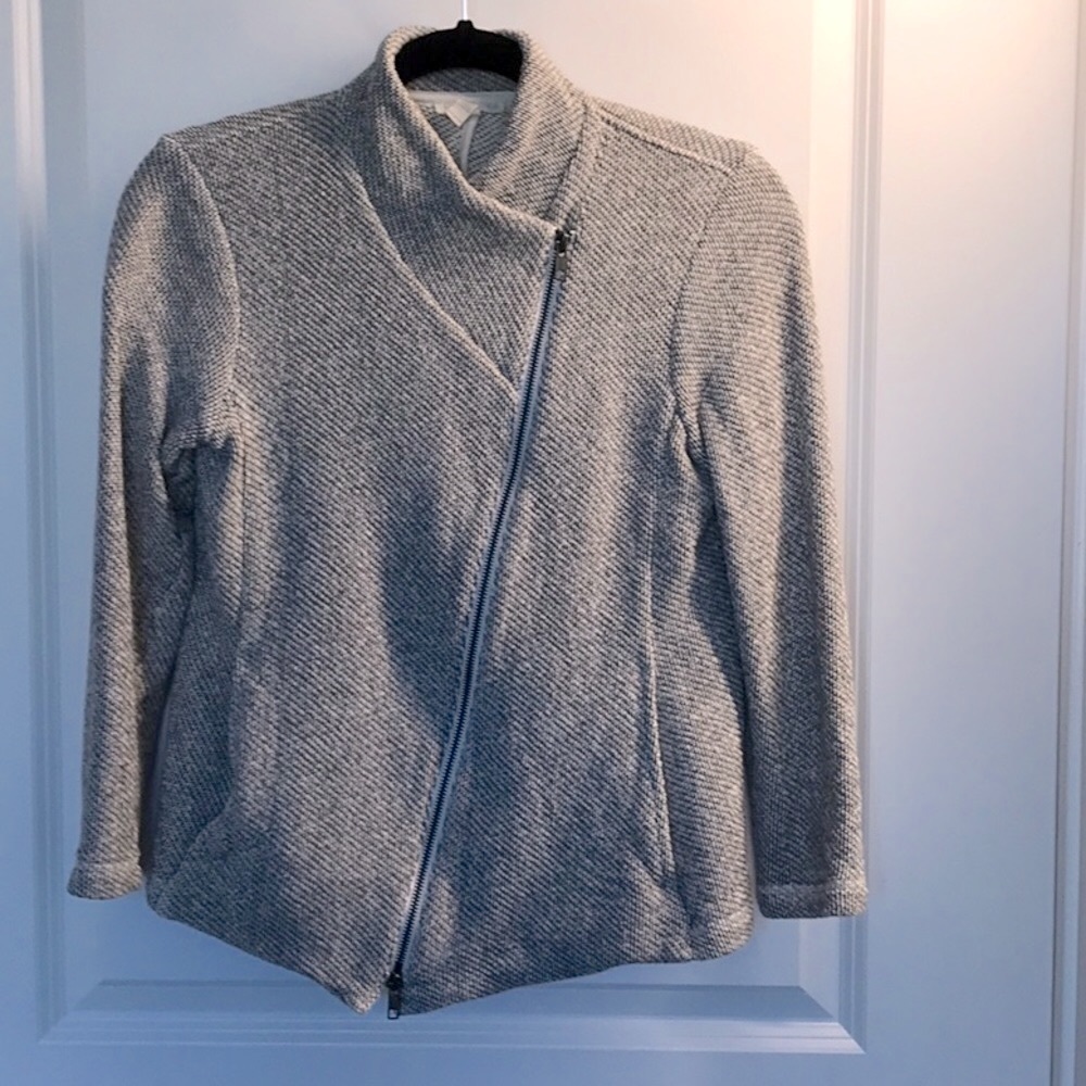 Eileen fisher PP zip up sweater
